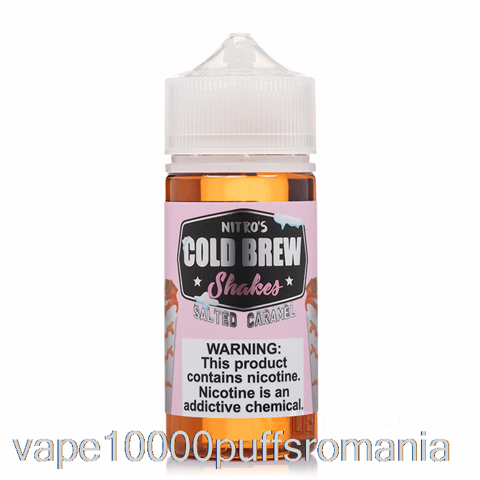 Vape Romania Caramel Sarat - Nitros Cold Brew - 100ml 0mg